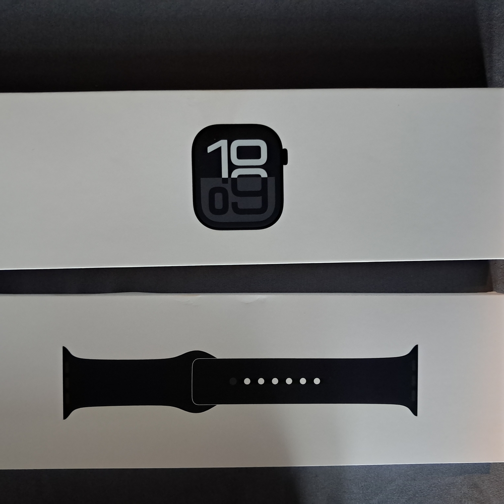 Apple Watch with Black Band